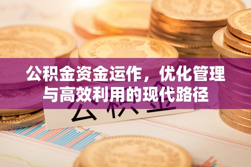 宜都公积金资金运作，优化管理与高效利用的现代路径