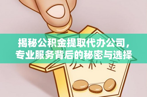 宜都揭秘公积金提取代办公司，专业服务背后的秘密与选择指南