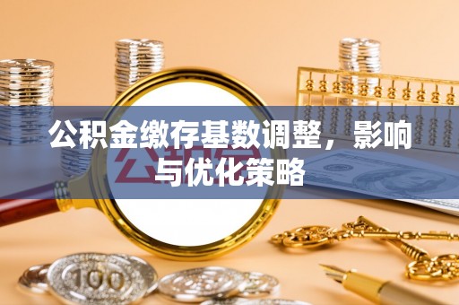 宜都公积金缴存基数调整，影响与优化策略