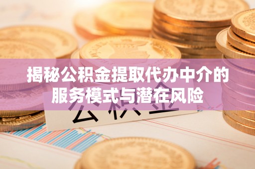 宜都揭秘公积金提取代办中介的服务模式与潜在风险